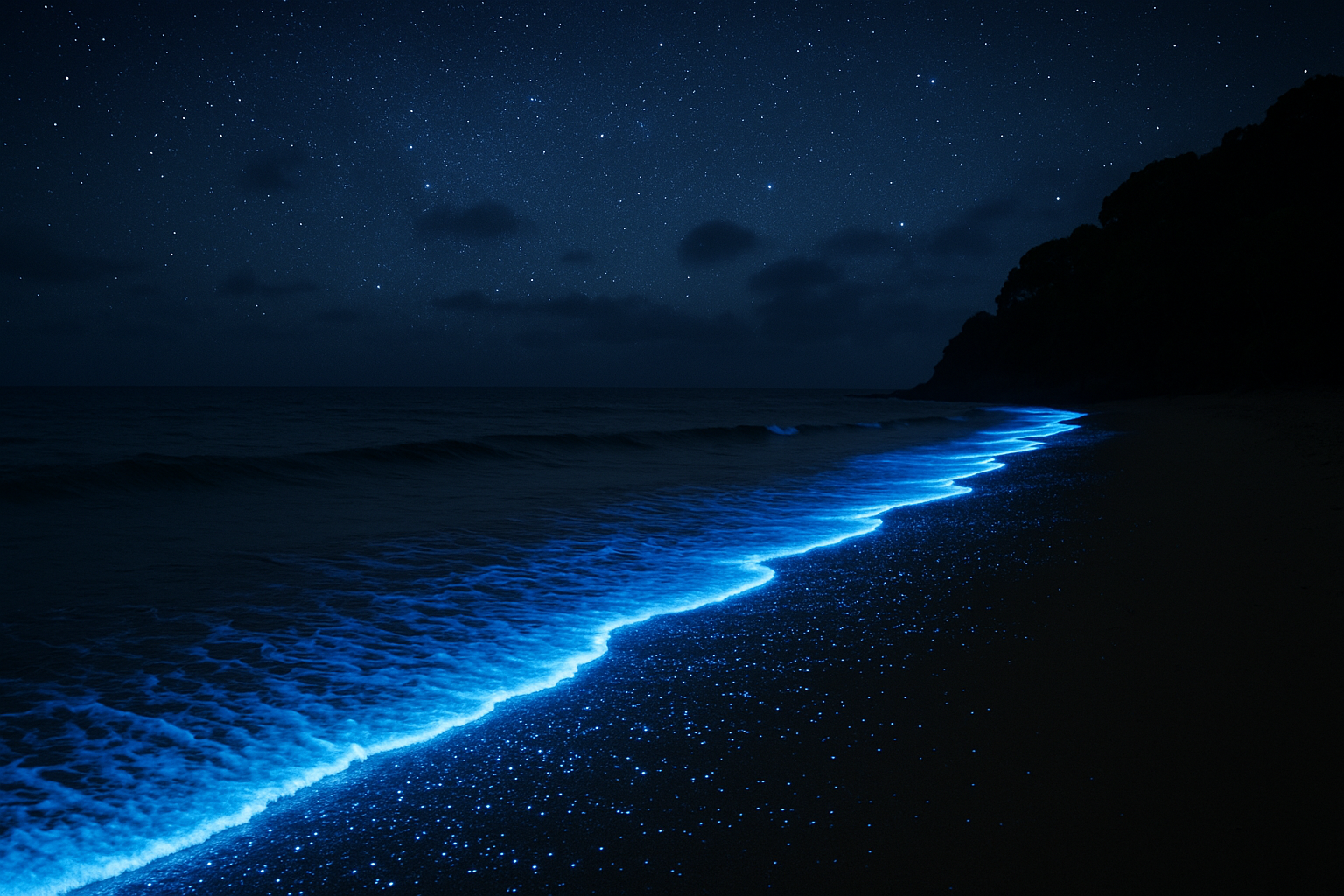 Bioluminescence Beach